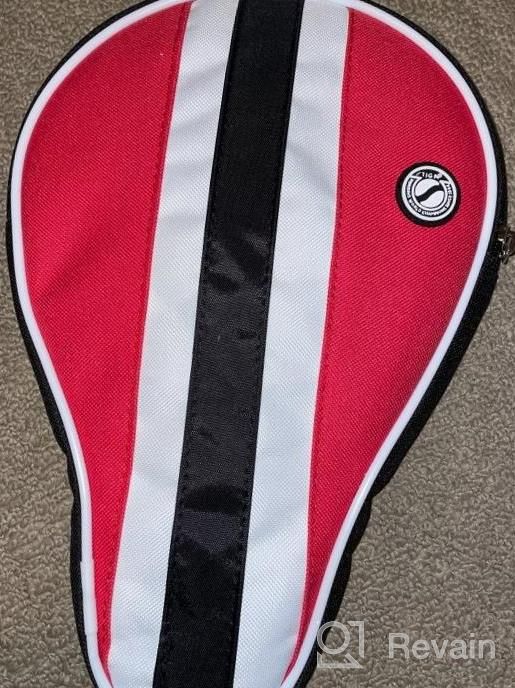 img 1 attached to STIGA Table Tennis Racket Cover - Paddle Protection For 1-2 Ping Pong Bats review by Christian Barnes