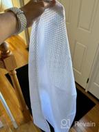 img 1 attached to 2 Pack Extra Large Mesh Laundry Bag W/ Lock Drawstring Closure - 24X36 Inches Washable Durable For Travel, College, Dorm, Sports & Apartment Use (White) review by Tina Coleman