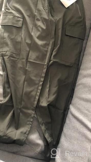 img 1 attached to Women'S Hiking Cargo Pants With Zipper Pockets - Lightweight Quick Dry Travel Athletic Joggers For Women review by Angel Young