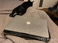 картинка 1 прикреплена к отзыву Совместимый чехол для MacBook Pro 13 дюймов 2022–2017 гг. — жесткий чехол из искусственной кожи + чехол для клавиатуры, черный от Cashout Harden