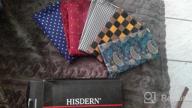 img 1 attached to 6 Piece Mens Pocket Square Handkerchief Set - Assorted Woven Design For Weddings, Parties & Gifts - HISDERN review by Harry Katab