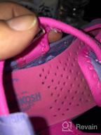img 1 attached to Girls' Fuchsia OshKosh BGosh Aquatic Sandal - Shoes and Athletic review by Justin Wallace