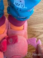 img 1 attached to 👶 Cozy Cartoon Winter Toddler Slippers: Estamico Boys' Shoes for Winter Fun review by Etai Gopala