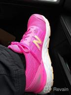 img 1 attached to Girls' Pigment Velocity Athletic Shoes by New Balance - Perfect for Running review by Julie Youngbear