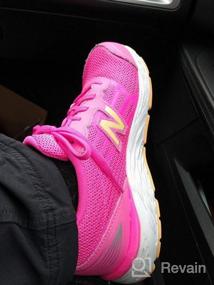 img 7 attached to Girls' Pigment Velocity Athletic Shoes by New Balance - Perfect for Running