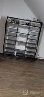 img 1 attached to YOUDENOVA 7-Tier Boot Rack Storage Shelf Organizer For 42 Pairs Of Shoes, Black review by Brian Tompkins