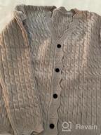 img 1 attached to Effortlessly Chic: Eurivicy Women'S Cable Knit Cardigan For Casual Winter Wear review by Laura Pena