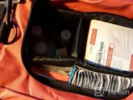 img 1 attached to ASA TECHMED First Aid Responder EMS Emergency Medical Trauma Bag Deluxe, Black review by Michael Baird