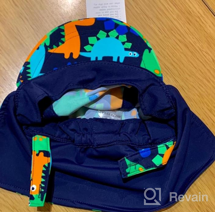 img 1 attached to 🐊 Stay Cool and Stylish with Legionnaires Protection Crocodile Pattern Seaside Boys' Accessories review by Riley Skeet