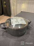 img 1 attached to Ikea 5-Piece Saucepan Set with Glass Lid - Induction Compatible Stainless Steel review by Agata Schultz ᠌