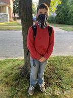 img 1 attached to 👦 BEACE Dust Protection Gaiter Bandanas for Boys' - Headband Accessories review by Joe Jimenez