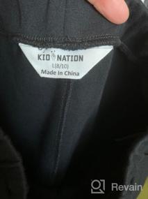 img 5 attached to Stylish Kid Nation Cropped Clothing with Unisex Pockets for Girls