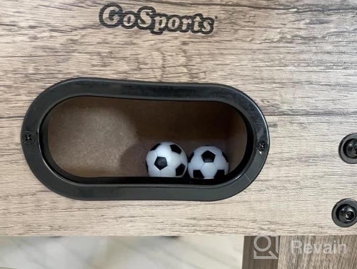 img 1 attached to Game Room Foosball Table By GoSports - Perfect For Big Fun And Endless Entertainment! review by Robert Moloney