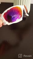 img 1 attached to Enhance Your Performance with Oakley Racing Polarized Replacement Iridium Lenses review by Cody Johnson