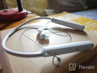 img 1 attached to Sony WIC400/L Wireless Behind-Neck In-Ear Headphones, Blue review by Gede Agung ᠌