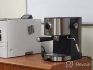 img 1 attached to Rozhkovy coffee maker Kitfort KT-753, black/silver review by Ewa Grska ᠌