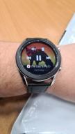 картинка 1 прикреплена к отзыву SAMSUNG Galaxy Watch 3 - 45 мм Смарт-часы с расширенным мониторингом здоровья 🕰️ и отслеживанием фитнеса, GPS, Bluetooth и долговременным аккумулятором - Мистический черный (разблокированный LTE, версия для США) от Mura Mura Chun ᠌