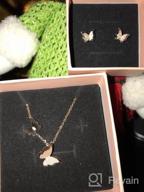 img 1 attached to Butterfly Pendant Necklace For Girls And Women - Ideal Gift From WDSHOW review by Tammy Thomas