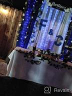картинка 1 прикреплена к отзыву 8 режимов 300 светодиодных занавесок из медной проволоки с пультом дистанционного управления и USB, идеально подходит для свадеб, вечеринок, дома, сада и внутреннего / наружного декора от Gary Christon