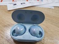 img 1 attached to Upgrade Your Audio Experience with Samsung Galaxy Buds+ Plus: True Wireless Earbuds with Improved Battery and Call Quality in White, including Wireless Charging Case and Velvet Pouch. review by Hemant Hemant ᠌