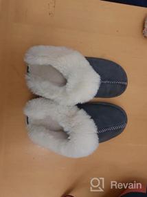 img 7 attached to Plush Memory Foam Women'S Slippers: Warm, Soft, And Anti-Skid For Indoor And Outdoor Use