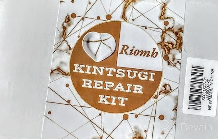 img 1 attached to Revive Your Pottery With The Kintsugi Repair Kit Including Mini Ceramic Bowls | Craftsmanship Meets Artistic Sensibility For Meaningful Repairs review by Chris Jens