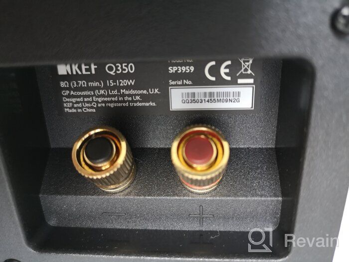 img 1 attached to Pair of Black KEF Q350 Bookshelf Speakers for Optimal Sound Quality review by Faun Su ᠌