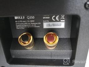 img 7 attached to Pair of Black KEF Q350 Bookshelf Speakers for Optimal Sound Quality