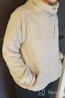 img 1 attached to Women'S Half Zip Sherpa Pullover Fleece Sweatshirt With Pockets review by Shawn Mcfee