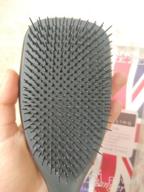 img 2 attached to Large Peach Glow Tangle Teezer Wet Detangler Hairbrush review by Agata Kulesza ᠌
