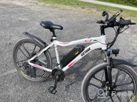 img 1 attached to 🚲 Gotrax Electric Bike 26" - Powerful 350W Motor, 20MPH Speed, 50 Mile Range - Shimano 21-Speed Commuter Electric BMX Bicycle for Travel and E-Bike Enthusiasts review by Scott Reid
