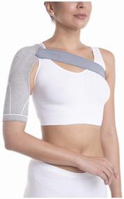img 1 attached to Comfort-Ort shoulder bandage K-904, size L, right-sided, gray