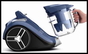 img 1 attached to Tefal Compact Power 🔵 XXL TW4881 Vacuum Cleaner in Blue/Black