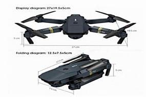 img 1 attached to Eachine E58 WIFI FPV 2MP, black