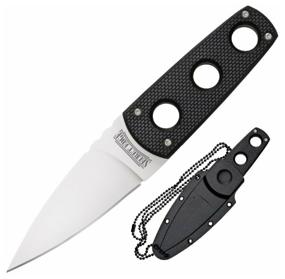 img 1 attached to Fixed knife Cold Steel Secret edge with sheath black