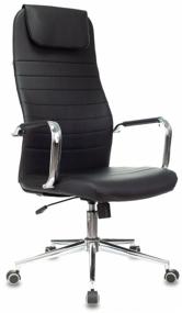 img 1 attached to Chair Chair Bureaucrat KB-9N/ECO, Wheels, Eco-leather, black [kb-9n/eco/black]