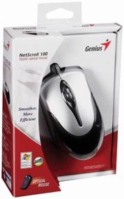 img 1 attached to Mouse Genius NetScroll 100 V2, black/white