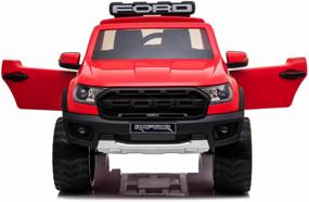 img 1 attached to VIP Toys Car Ford Ranger Raptor F150R, red