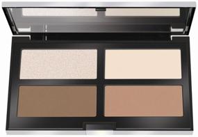 img 1 attached to Pupa Contouring & Strobing Palette, 001, light skin