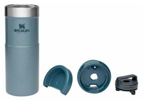 img 1 attached to Thermal mug STANLEY Classic Neverleak, 0.47 l, blue