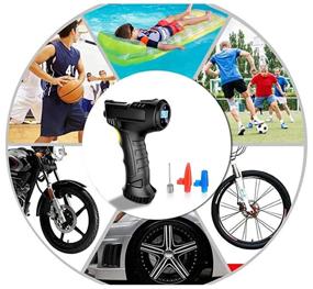 img 1 attached to Wireless Compressor \ Electric Pump for Car \ Motorcycle \ Bicycle \ Balls