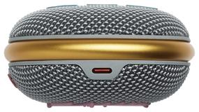 img 1 attached to JBL Clip 4 Portable Acoustic Speaker - 5W, Grey