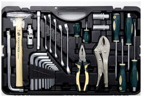 img 1 attached to Tool set ROCKFORCE 41421-5, 142 pcs., black