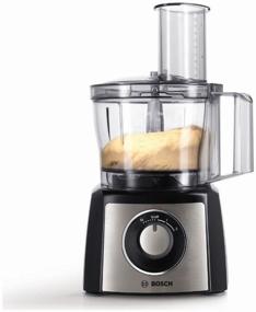 img 1 attached to 🍲 Bosch MCM 3501M Food Processor - 800W - Black/Grey: Enhanced Efficiency for All Your Kitchen Needs
