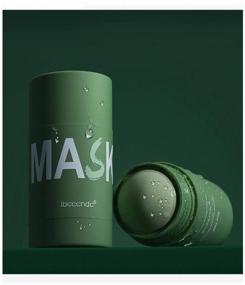 img 1 attached to Ibcccndc Cleansing mask-stick against black dots and acne Green tea face mask stick, 40 g