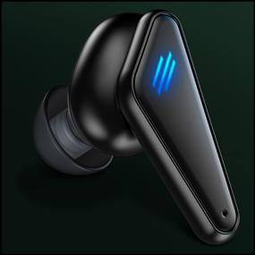 img 1 attached to Беспроводные Bluetooth наушники Milliant с TWS LED-дисплеем / Гарнитура для игр с микрофоном и чехлом-аккумулятором для iPhone Android IPX5 ( черные )