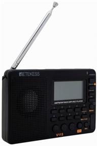 img 1 attached to 📻 Retekess V115 Radio Receiver: Unleashing the Ultimate AM, FM, and SW Listening Experience