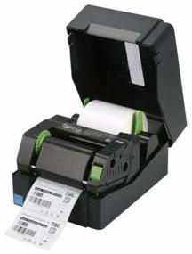 img 1 attached to Thermal transfer label printer TSC TE-200 99-065A101-R0LF05 grey/black