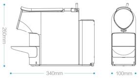 img 1 attached to Xiaomi Scishare Capsule Coffee Machine S1103 - White, Efficient Capsule Coffee Maker