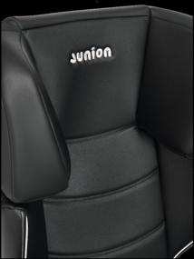 img 1 attached to Black JUNION Croco Car 🚗 Seat - Group 2/3 (15-36 kg), Isofix